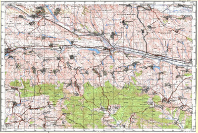 Avenza Systems Inc. Soviet Genshtab - l35-031--(1968) - Romania digital map