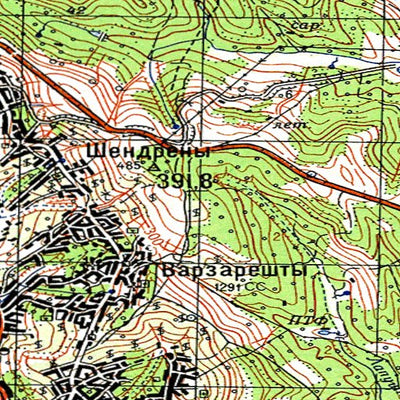 Avenza Systems Inc. Soviet Genshtab - l35-033--(1970) - Republic of Moldova digital map