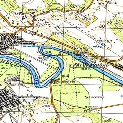 Avenza Systems Inc. Soviet Genshtab - l35-035--(1987) - Ukraine digital map