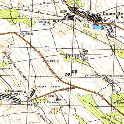 Avenza Systems Inc. Soviet Genshtab - l35-036--(1987) - Ukraine digital map