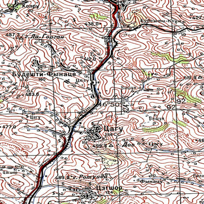 Avenza Systems Inc. Soviet Genshtab - l35-037--(1971) - Romania digital map
