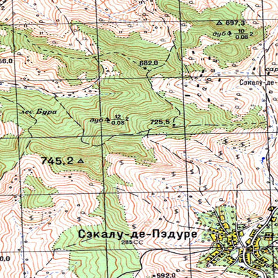 Avenza Systems Inc. Soviet Genshtab: l35-038-1 digital map