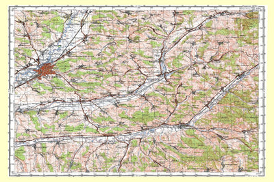 Avenza Systems Inc. Soviet Genshtab - l35-050--(1971) - Romania digital map