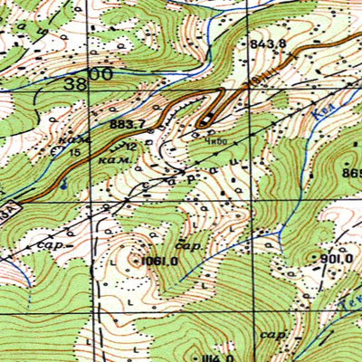 Avenza Systems Inc. Soviet Genshtab: l35-052-3 digital map