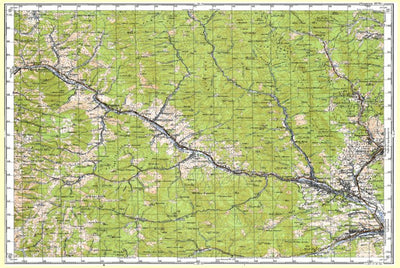 Avenza Systems Inc. Soviet Genshtab - l35-053--(1971) - Romania digital map