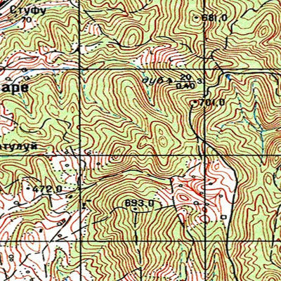 Avenza Systems Inc. Soviet Genshtab - l35-054--(1971) - Romania digital map