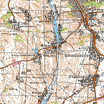 Avenza Systems Inc. Soviet Genshtab - l35-06--(1984) - Ukraine digital map
