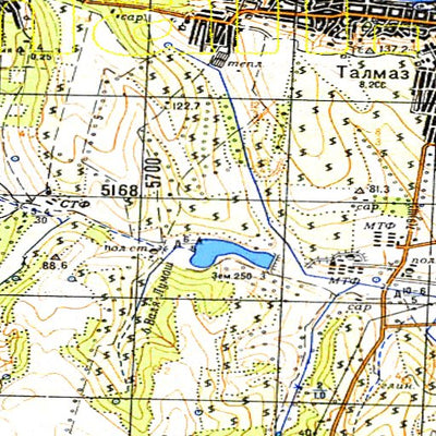 Avenza Systems Inc. Soviet Genshtab - l35-060--(1987) - Ukraine digital map