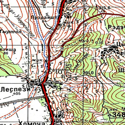 Avenza Systems Inc. Soviet Genshtab - l35-067--(1972) - Romania digital map