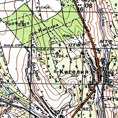 Avenza Systems Inc. Soviet Genshtab - l35-069--(1972) - Republic of Moldova digital map