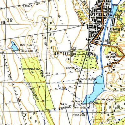 Avenza Systems Inc. Soviet Genshtab - l35-070--(1985) - Ukraine digital map