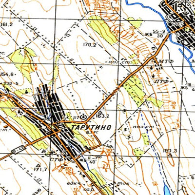 Avenza Systems Inc. Soviet Genshtab - l35-071--(1987) - Ukraine digital map
