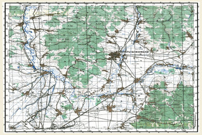 Avenza Systems Inc. Soviet Genshtab - l35-076 - Romania digital map