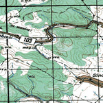 Avenza Systems Inc. Soviet Genshtab - l35-076 - Romania digital map