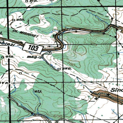 Avenza Systems Inc. Soviet Genshtab - l35-076 - Romania digital map