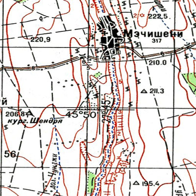 Avenza Systems Inc. Soviet Genshtab - l35-080--(1971) - Romania digital map