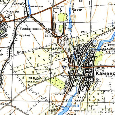 Avenza Systems Inc. Soviet Genshtab - l35-083--(1984) - Ukraine digital map