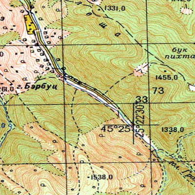 Avenza Systems Inc. Soviet Genshtab: l35-087-4 digital map