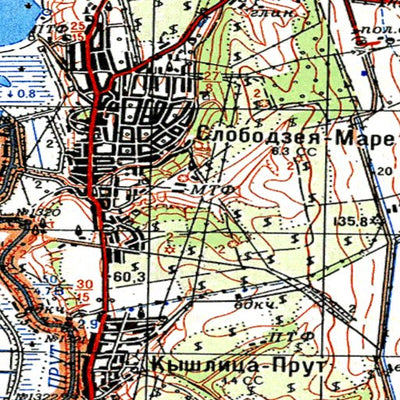 Avenza Systems Inc. Soviet Genshtab - l35-093--(1971) - Ukraine digital map