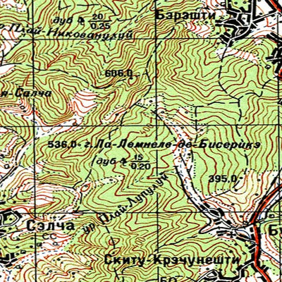 Avenza Systems Inc. Soviet Genshtab - l35-101--(1972) - Romania digital map