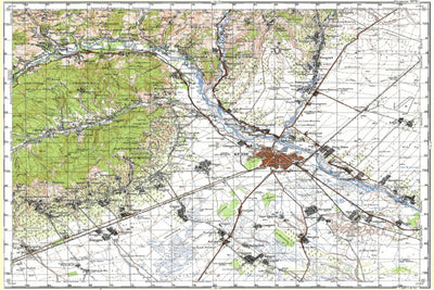 Avenza Systems Inc. Soviet Genshtab - l35-102--(1972) - Romania digital map