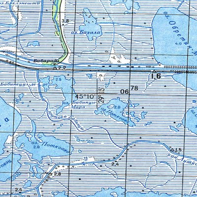 Avenza Systems Inc. Soviet Genshtab - l35-107--(1972) - Ukraine digital map