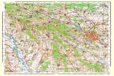 Avenza Systems Inc. Soviet Genshtab - l35-11 - Republic of Moldova digital map