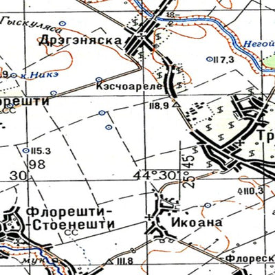 Avenza Systems Inc. Soviet Genshtab - l35-124--(1972) - Romania digital map
