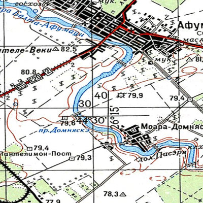 Avenza Systems Inc. Soviet Genshtab - l35-125--(1972) - Romania digital map