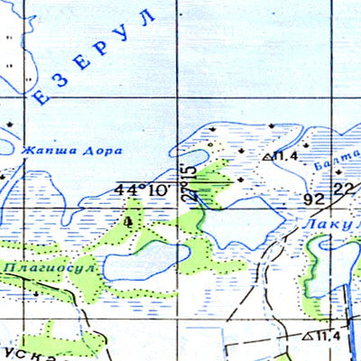Avenza Systems Inc. Soviet Genshtab - l35-139 - Romania digital map