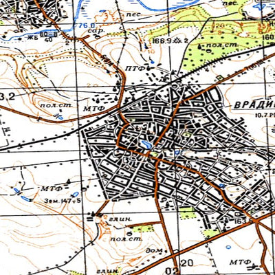 Avenza Systems Inc. Soviet Genshtab - l36-002--(1984) - Ukraine digital map