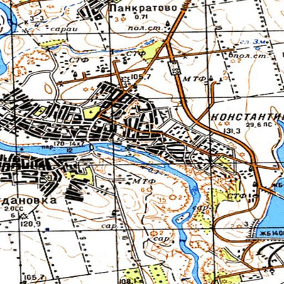 Avenza Systems Inc. Soviet Genshtab - l36-003--(1984) - Ukraine digital map
