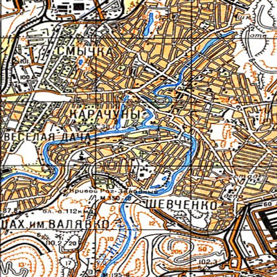 Avenza Systems Inc. Soviet Genshtab - l36-007--(1985) - Ukraine digital map