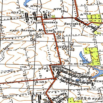 Avenza Systems Inc. Soviet Genshtab - l36-012--(1988) - Ukraine digital map