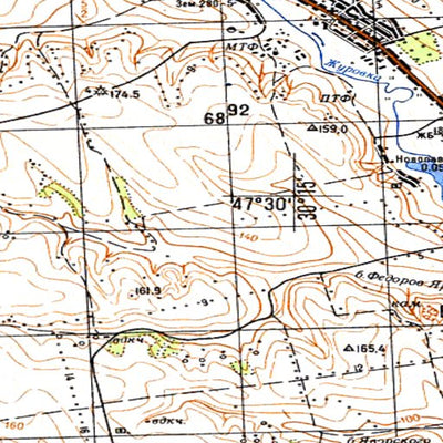 Avenza Systems Inc. Soviet Genshtab - l36-013--(1984) - Ukraine digital map