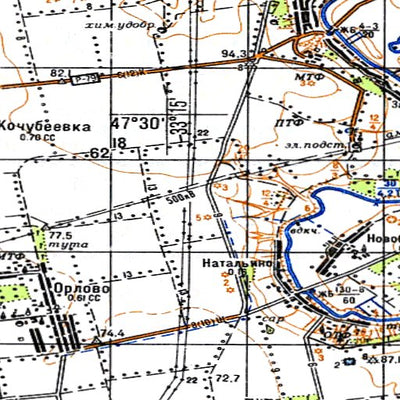 Avenza Systems Inc. Soviet Genshtab - l36-019--(1985) - Ukraine digital map