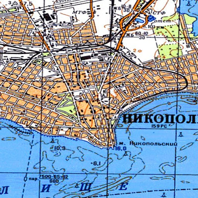Avenza Systems Inc. Soviet Genshtab - l36-021--(1987) - Ukraine digital map