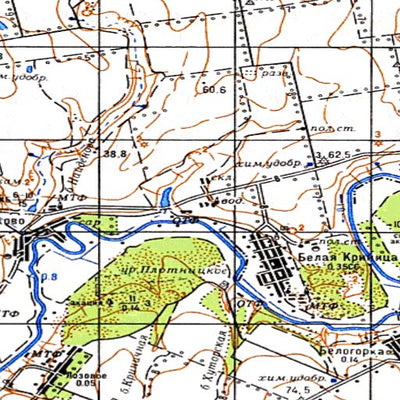 Avenza Systems Inc. Soviet Genshtab - l36-031--(1986) - Ukraine digital map