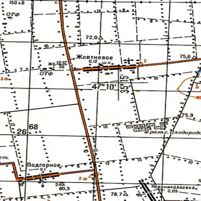 Avenza Systems Inc. Soviet Genshtab - l36-035--(1990) - Ukraine digital map