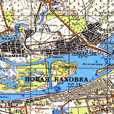 Avenza Systems Inc. Soviet Genshtab - l36-043--(1989) - Ukraine digital map