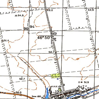 Avenza Systems Inc. Soviet Genshtab - l36-045--(1987) - Ukraine digital map