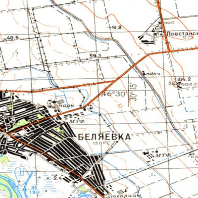 Avenza Systems Inc. Soviet Genshtab - l36-049--(1982) - Ukraine digital map