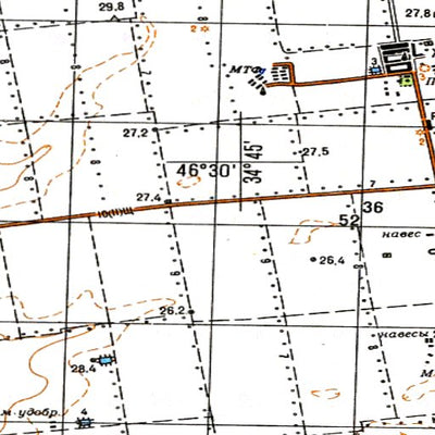 Avenza Systems Inc. Soviet Genshtab - l36-058--(1989) - Ukraine digital map