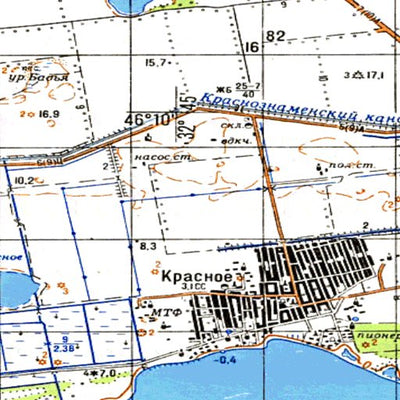 Avenza Systems Inc. Soviet Genshtab - l36-066--(1985) - Ukraine digital map