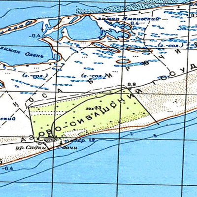 Avenza Systems Inc. Soviet Genshtab - l36-071--(1987) - Ukraine digital map