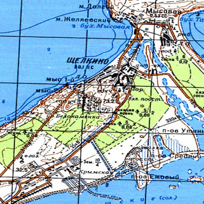 Avenza Systems Inc. Soviet Genshtab - l36-096--(1988) - Ukraine digital map