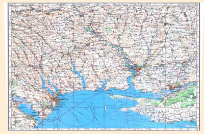 Avenza Systems Inc. Soviet Genshtab - l36-1--(1984) - Ukraine digital map