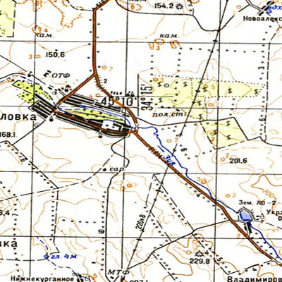 Avenza Systems Inc. Soviet Genshtab - l36-105--(1984) - Ukraine digital map