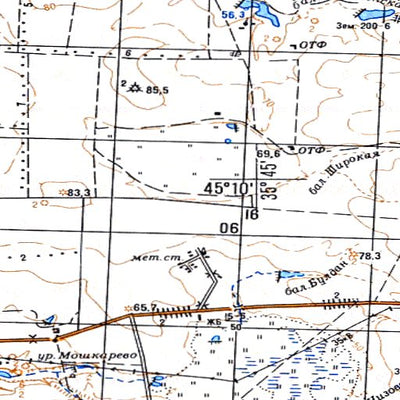 Avenza Systems Inc. Soviet Genshtab - l36-108--(1988) - Ukraine digital map