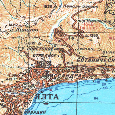 Avenza Systems Inc. Soviet Genshtab - l36-35--(1986) - Ukraine digital map